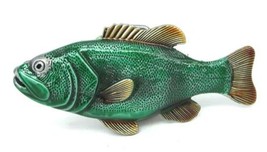 Bass Fish Belt Buckle Metal BU160 - £7.82 GBP