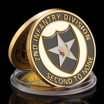 2nd Infantry Division Department of The Army Military Veteran Challenge Coin - £7.69 GBP