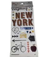 Paper House Sticky Pix Clear Cut 131 Piece New York City Stickers - $8.79