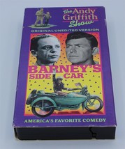 The Andy Griffith Show - Barneys Side Car (VHS, 1990) - £2.64 GBP