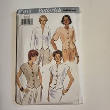 Butterick 3510 MIisses Top Size 12-16 Fast Easy Sewing Pattern Uncut - $7.91
