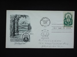 1960 World Forestry Congress Seattle First Day Issue Envelope Stamps  - £1.96 GBP