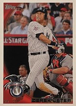 Derek Jeter 2010 Topps Update Mlb New York Yankees Card #US310 Mint! - £5.30 GBP