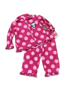 Sz 2T NWT Carter&#39;s Fleece Shirt &amp; Pants 2 Piece Pajamas Set ~ Pink ~ Pen... - £10.56 GBP