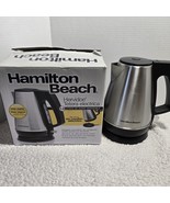 Hamilton Beach 1 Liter Electric Kettle, Stainless Steel and Black - $259.64 MXN