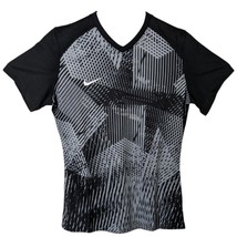 Nike Precision VI Jersey DR0948-010 Shirt Womens Size M Medium Black Gra... - £21.31 GBP