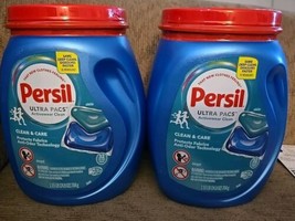 2 Pc Persil Ultra Pacs Activewear Clean Laundry Detergent 32 Count New - £20.48 GBP