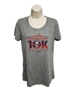 2017 NYRR Gretes Great Gallop 10K Run Womens Gray XL TShirt - $19.80