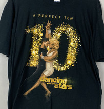 Dancing With The Stars T Shirt 2015 Tour Promo Tee Black Crew Logo Men’s XL - £15.65 GBP