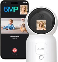 Zosi 5Mp 2 Way Video Indoor Security Camera,One-Touch Call,Human - $39.99