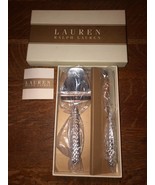 New Ralph Lauren Equestrian Braid 2 Piece Cheese Knife Set 18/10 Stainle... - $102.57 CAD