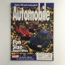 Automobile Magazine August 1996 Honda CR-V &amp; Jeep Wrangler &amp; Toyota Rav-4 - £7.55 GBP