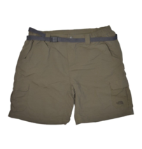 The North Face Shorts Mens 2XL Cargo Nylon Belted Hiking Outdoor Olive G... - £22.71 GBP