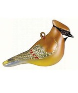 Cedar Waxwing Bird Christmas Ornament - $23.18 CAD