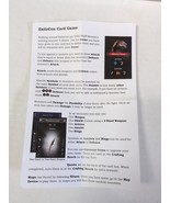  Path Of Exile Exilecon Trading Card Game Rules Sheet  - $27.08 CAD
