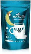 AprikaLife - Sleep Tea with Sleep Guide, 100% Natural Herbal Tea with 12... - £11.78 GBP