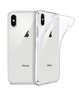 For iPhone X Case, WEFOR Slim Clear Soft TPU Cover Support Wireless Char... - $94.23 MXN+