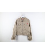 Vintage 90s Dickies Girls XL Spell Out Cotton Twill Zip Trucker Jacket B... - $827.85 MXN