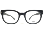 Sama Eyeglasses Frames EM MBK Black Gold Square Full Rim Thick rim 48-19... - $74.75