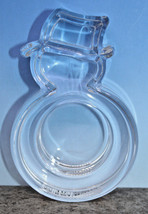Nachtmann Riedel Snowman Christmas Tea Light Crystal Glass Candle Holder... - $39.57