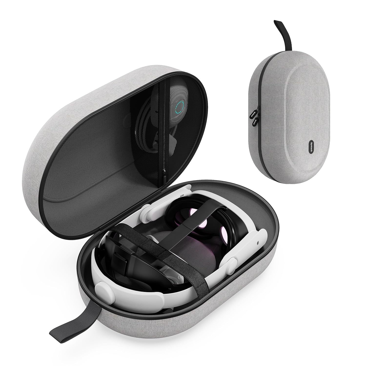 Large Hard Carrying Case Compatible With Oculus/Meta Quest 3, Quest 2/Pro Access