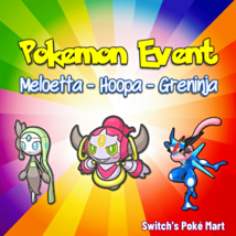 ✨ Ash Greninja Meloetta Hoopa Untouched✨ Pokemon Home/ scarlet &amp; Violet Trade - $6.23