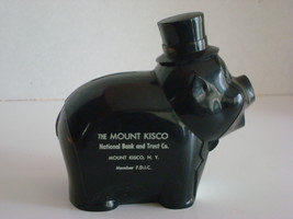 Plastic &quot;Mount Kisco&quot; Souvenir Piggy Bank - £7.72 GBP