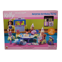 1999 MATTEL KELLY SURPRISE BIRTHDAY PARTY 100% COMPLETE NEW IN BOX # 645857 - $37.05