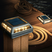 Classy Caps Muskoka Black Aluminum Solar Post/Path/Dock Light - £56.87 GBP
