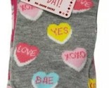 Womens No Show Socks Valentines 3 Pairs Size 4-10. - $8.90