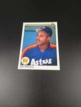 1990 Upper Deck Eric Anthony #28 Totals  Houston Astros Baseball Card - £0.96 GBP