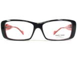 FACE A FACE Brille Rahmen PEARL 5 COL 3011 Schwarz Rot Quadratisch 57-14... - £149.99 GBP