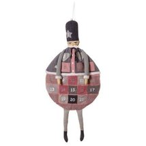 Junction 18 Large Christmas Spirit Fabric Advent Calendar - Soldier - $39.98