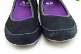 Patagonia Women Sz 6 M Black Flat Leather Shoes - £15.79 GBP