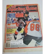 Vintage 1990s Sporting News Magazine 90s NHL Playoffs Rangers Eric Lindr... - £7.31 GBP