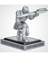 Knight Figurine Pen Holder Resin Sculpture For Modern Home Office Décor ... - $44.90