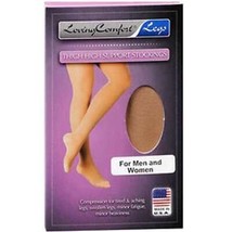 Loving Comfort Thigh High Support Top Band 15-20mmHg (Beige) X-Large - $19.40