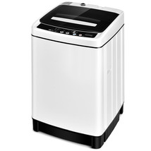 Costway Full-Automatic Washing Machine 1.5 Cu.Ft 11 Lbs Washer &amp; Dryer W... - £379.77 GBP