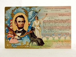 Lot of 6 Patriotic Post Cards, American Flag, Lincoln, Taft, McKinley, C... - £15.28 GBP