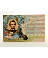 Lot of 6 Patriotic Post Cards, American Flag, Lincoln, Taft, McKinley, C... - $370.05 MXN
