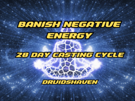 28-Day Aura Cleansing Spell to Banish Negative Energy and Boost Your Potential - £78.63 GBP