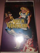 Walt Disney&#39;s Alice In Wonderland Gold Collection Vhs Video New And Sealed Rare! - £100.48 GBP