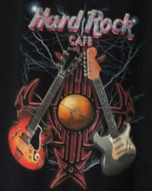 Hard Rock Cafe DALLAS Crossed Guitars T Shirt Kids L Acoustic Electric L... - $14.84