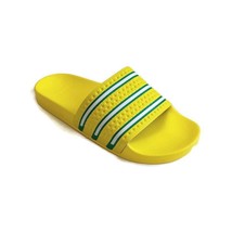 Adidas Mens Size 12 Adilette Sandal Shower Slides GX9895 Team Yellow Sandals - £35.20 GBP