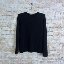 J.McLaughlin Black Crewneck Cashmere Sweater Size Small - $44.55