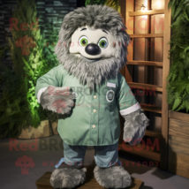 Forest Green Guinness mascot costume character dressed with a Chambray Shirt and - £1,063.21 GBP