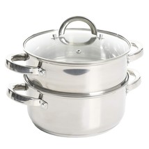 Oster Steamer Stainless Steel Cookware, 3.0-Quart - £43.95 GBP