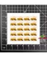 2023 USPS SHEET OF 20 ADDITIONAL OUNCE STAMPS SCHOOL BUS 28¢ (TOTAL VALU... - $9.60