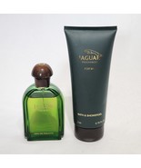 Vintage fragrance set: Jaguar Green by Jaguar 2 PCs set for men - damage... - $1,289.51 MXN