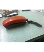 VTG Retro Mod Western Electric orange brown Telephone Push Button Trimli... - $935.81 MXN
